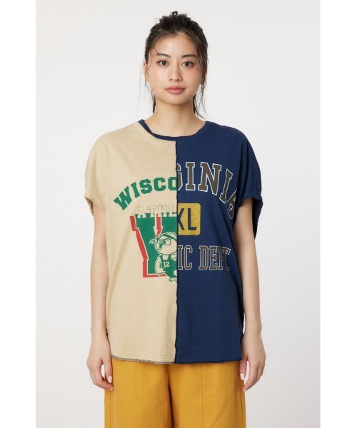 「RODEO CROWNS WIDE BOWL」 半袖Tシャツ FREE ネイビー レディース_画像5