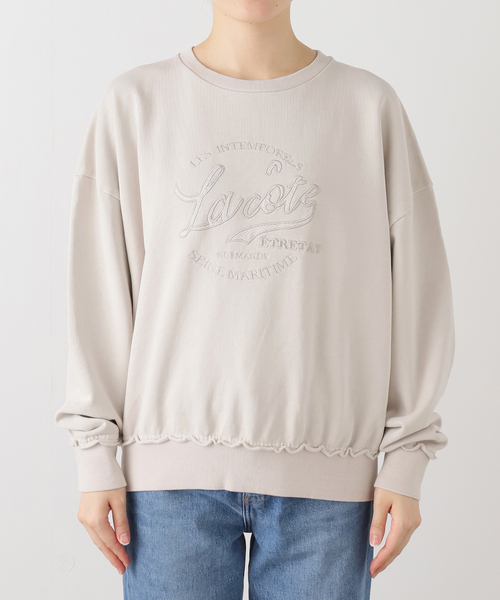 【IENA 16METHODSロゴスウェット トレーナー】 IENA ロゴ スウェット トレーナー 【公式通販】