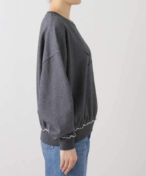 SLOBE IENA（スローブイエナ） トレーナー スウェット コーマテリー