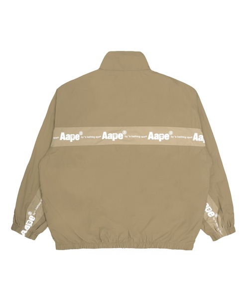 「AAPE BY A BATHING APE」 ジップアップブルゾン SMALL ブラック メンズ_画像5
