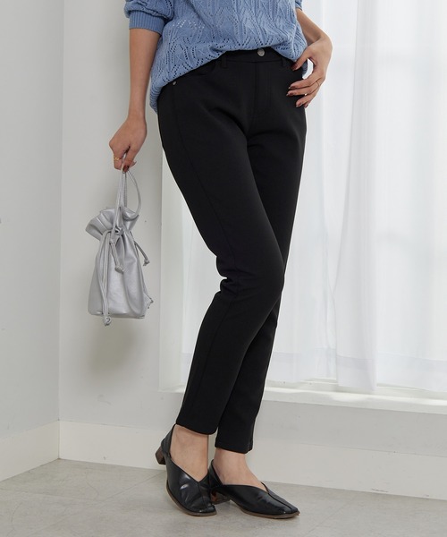 BELLUNA PLUS（ベルーナプラス） パンツ きれい見えボンディングスリム