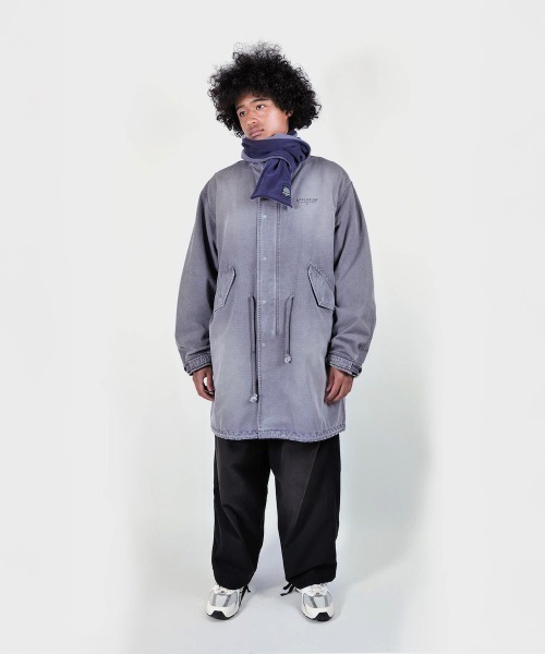 モッズコート コート APPLEBUM Bleach Army Coat（アップルバム ブリーチ アーミーコート） メンズの画像