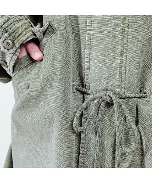モッズコート コート APPLEBUM Bleach Army Coat（アップルバム ブリーチ アーミーコート） メンズの画像