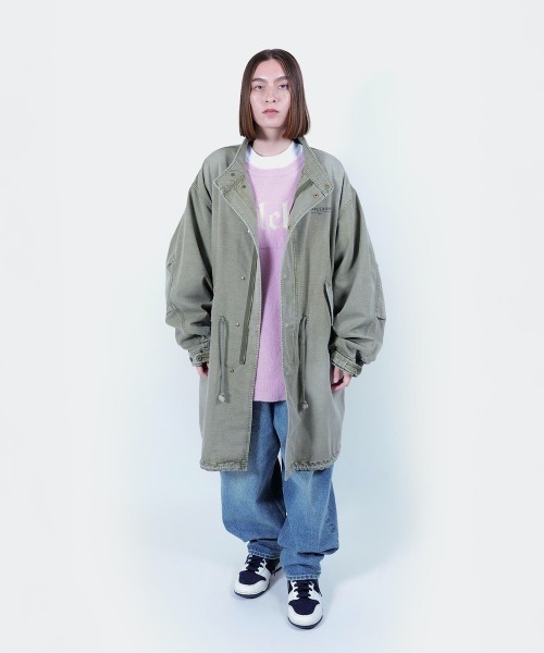 モッズコート コート APPLEBUM Bleach Army Coat（アップルバム ブリーチ アーミーコート） メンズの画像