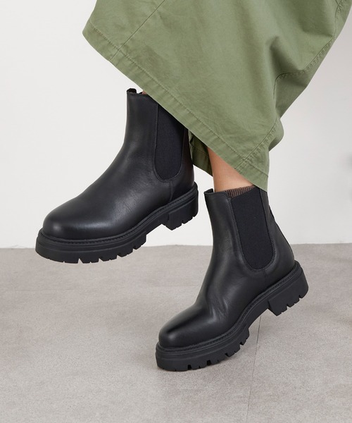 REMME（レメ） ブーツ 「REMME」サイドゴアチェルシーブーツ