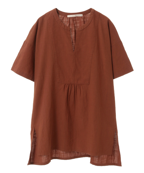 「MELROSE claire」 半袖ブラウス - グリーン レディース_画像7