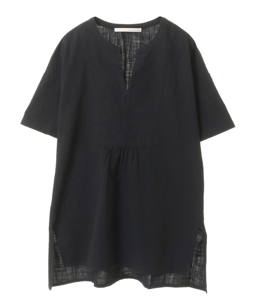 「MELROSE claire」 半袖ブラウス - グリーン レディース_画像8