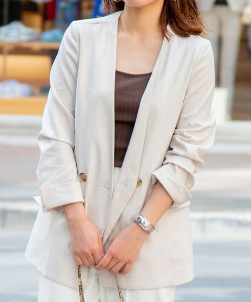 NOLLEY'S（ノーリーズ） ジャケット 38 ベージュ レディース