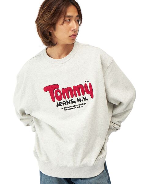 TOMMY JEANS（トミー・ジーンズ） トレーナー スウェット リラックス