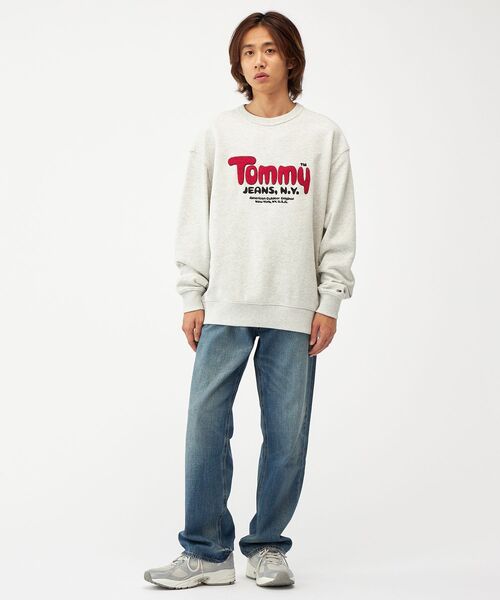 TOMMY JEANS（トミー・ジーンズ） トレーナー スウェット リラックス
