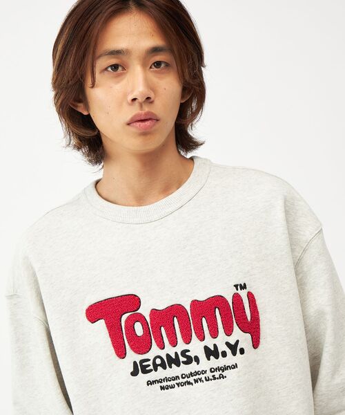 TOMMY JEANS（トミー・ジーンズ） トレーナー スウェット リラックス