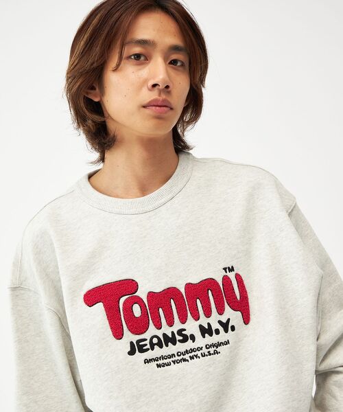 TOMMY JEANS（トミー・ジーンズ） トレーナー スウェット リラックス
