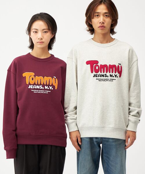TOMMY JEANS（トミー・ジーンズ） トレーナー スウェット リラックス