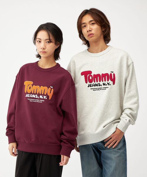 TOMMY JEANS（トミー・ジーンズ） トレーナー スウェット リラックス