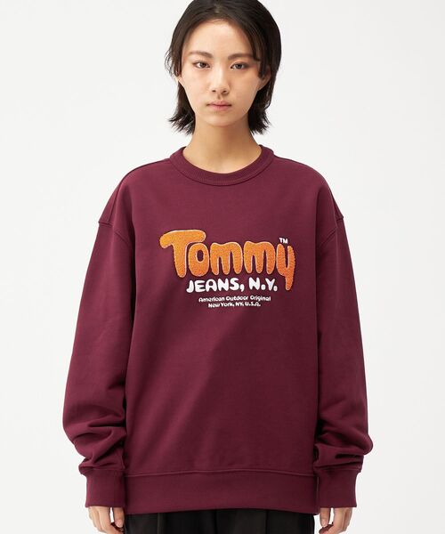 TOMMY JEANS（トミー・ジーンズ） トレーナー スウェット リラックス