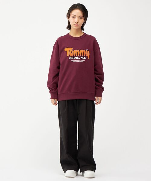 TOMMY JEANS（トミー・ジーンズ） トレーナー スウェット リラックス