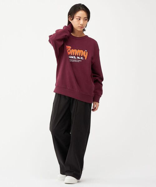 TOMMY JEANS（トミー・ジーンズ） トレーナー スウェット リラックス