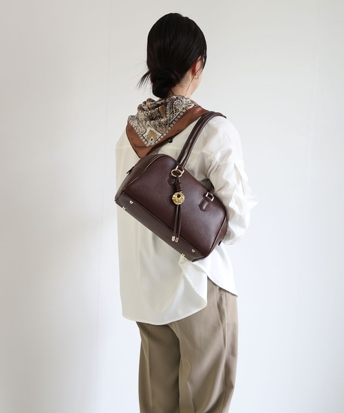 MIAN（ミアン） ボストンバッグ ロングハンドルボストンバッグ「詳細