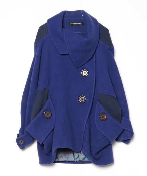 メルシーボークー　　ジャケット mercibeaucoup,（メルシーボークー） ジャケット 01 ブルー レディース