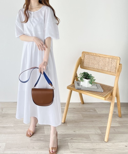 「classicalelf」 半袖ワンピース MEDIUM ブラック レディース_画像6