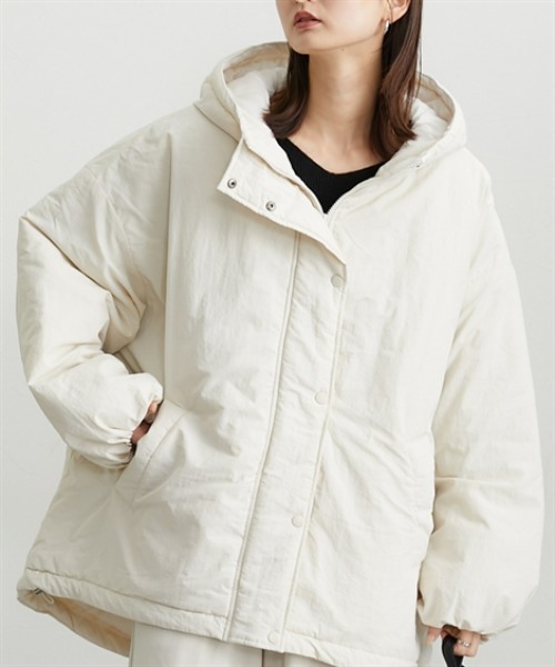 73【moussy】モンスターパーカー ダウン 軽量 あったか ゆるだぼ 防寒 moussy - MOUSSY DOWN FILL MONSTER パーカーの通販 by j101h's shop