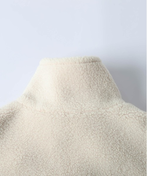 Cura Closet ベスト ジレ 「ema.217 select」ダブルジップボアベスト