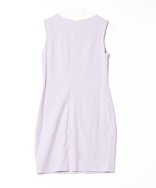 「VERSACE JEANS COUTURE」 ノースリーブワンピース 42 パープル レディース_画像2