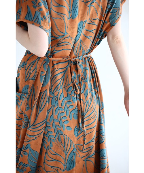 「CAWAII」 半袖ワンピース FREE ブラウン レディース_画像6