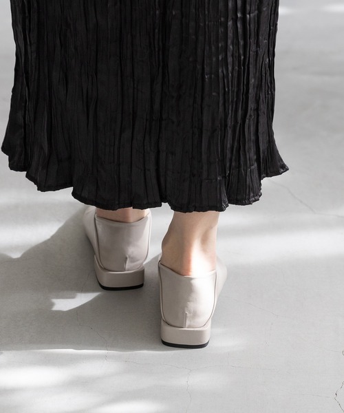 「welleg」 パンプス 23.0cm シルバー レディース_画像7