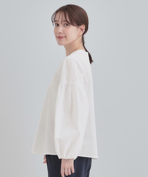 SHOO・LA・RUE（シューラルー） ブラウス シャツ 「洗濯機可/S-LL
