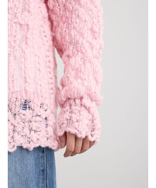 MIESROHE（ミースロエ） ニット セーター オーバーサイズVネック