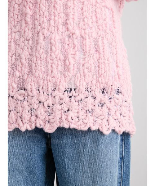 MIESROHE（ミースロエ） ニット セーター オーバーサイズVネック