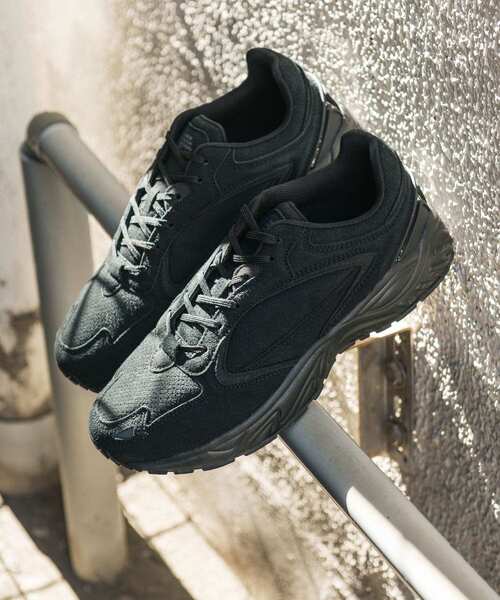 「MoonStar」 ローカットスニーカー 25.5 ブラック メンズ_画像2