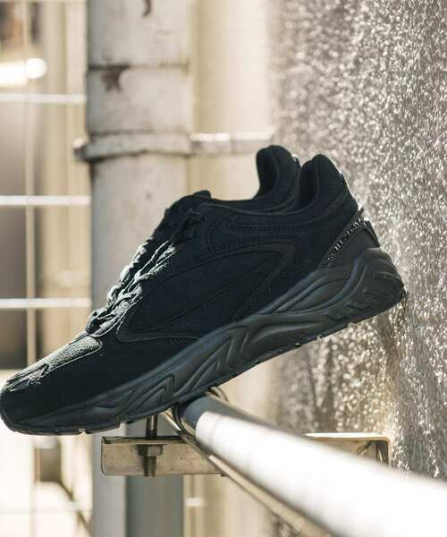 「MoonStar」 ローカットスニーカー 25.5 ブラック メンズ_画像3