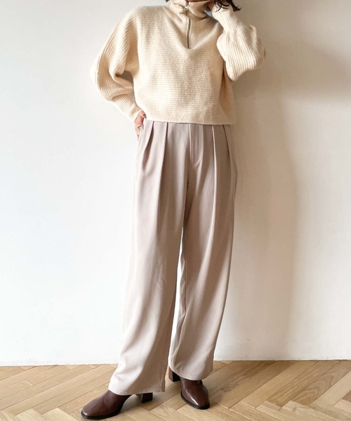 「archives」 長袖ニット MEDIUM ブラック レディース_画像2