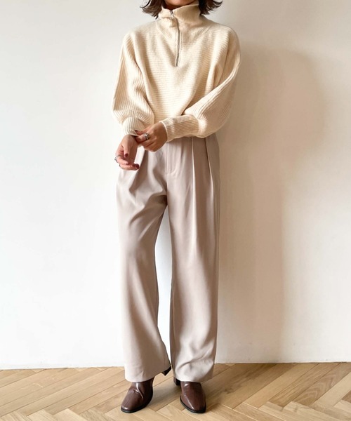 「archives」 長袖ニット MEDIUM ブラック レディース_画像3