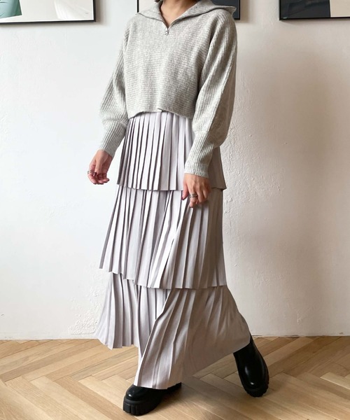 「archives」 長袖ニット MEDIUM ブラック レディース_画像5