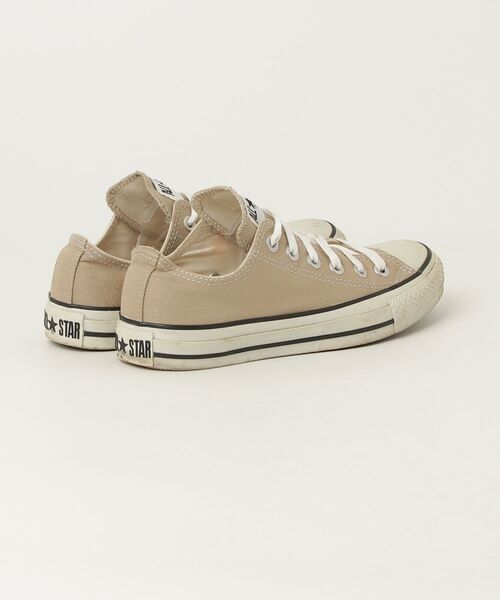 「CONVERSE」 ローカットスニーカー 23.5cm ベージュ レディース_画像2
