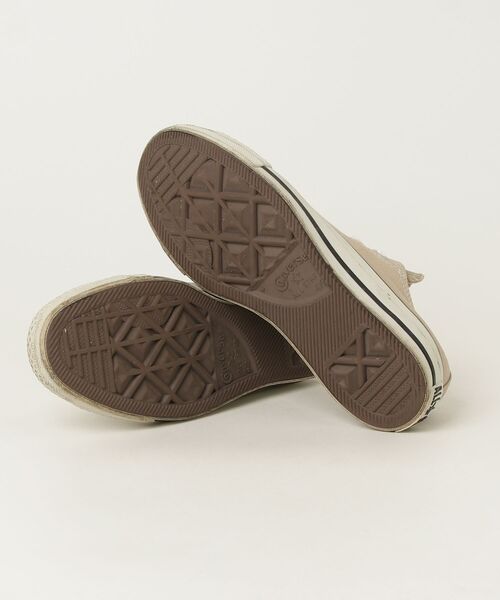 「CONVERSE」 ローカットスニーカー 23.5cm ベージュ レディース_画像3