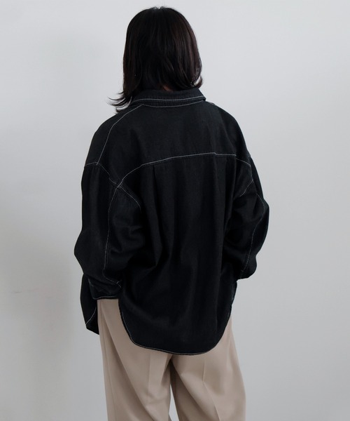 hellam（ヘラム） デニムジャケット FREE ブラック レディース