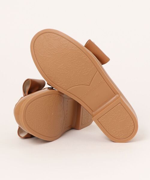 「TEMPERATE」 シューズ 37 タン レディース_画像2