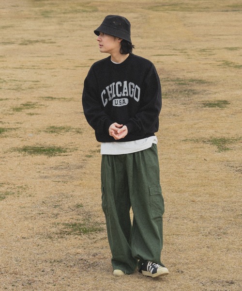 「kutir」 長袖ニット MEDIUM ブラック メンズ_画像6