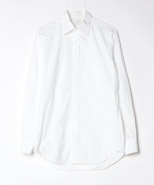 WHITE LABEL by UNITED ARROWS 長袖シャツ 39 ホワイト メンズ