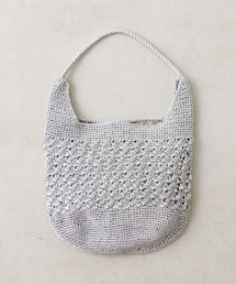 「cache cache」 「UN BILLION」トートバッグ フリー シルバー レディースの画像5