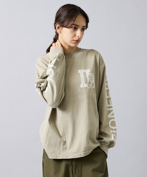 REMI RELIEF ☆LONG SLEEVE TEE REMI RELIEF（レミ レリーフ） tシャツ 「REMI RELIEF / レミ レリーフ