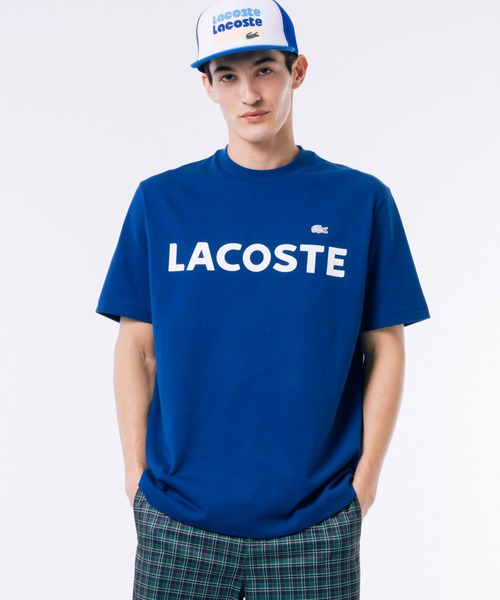 「LACOSTE」 半袖Tシャツ 5 ブラック メンズ_画像3