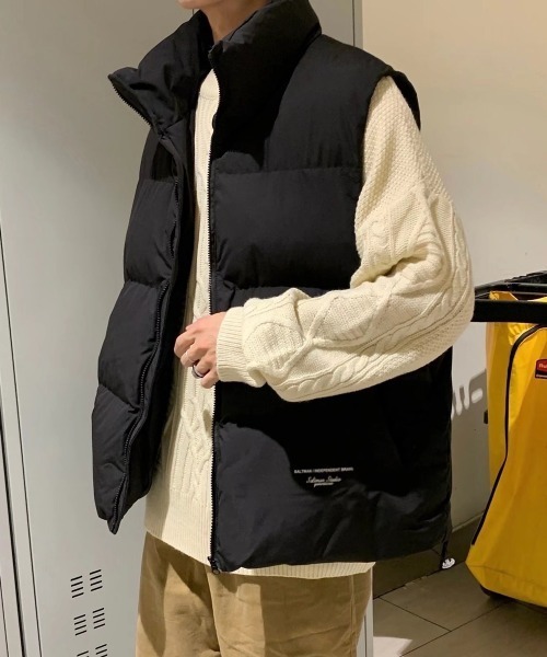 「NEW GENTLEMAN」 ベスト M ブラック メンズ