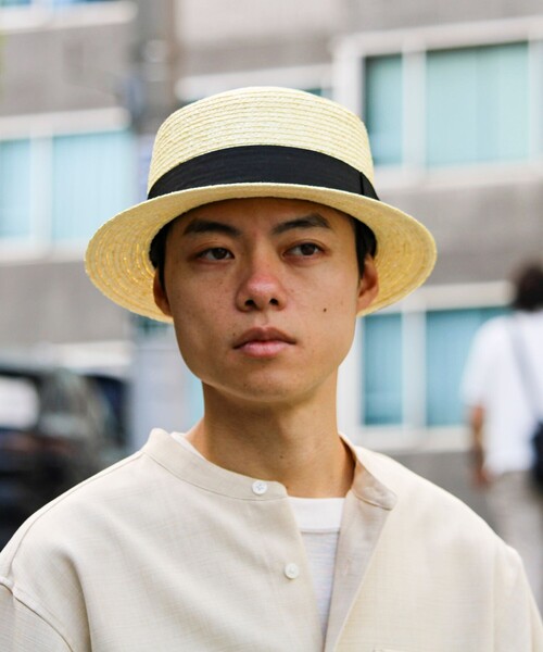 GLOSTER（グロスター） 帽子 ハット 「夏の定番クラシック」STRAW