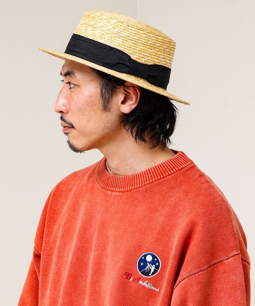 GLOSTER（グロスター） 帽子 ハット 「夏の定番クラシック」STRAW
