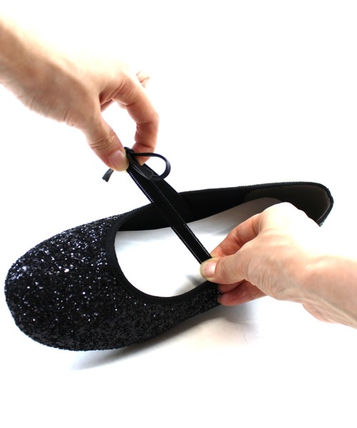 「VIVIAN」 フラットパンプス L シルバー系その他5 レディース_画像7